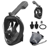Black Snorkeling Mask